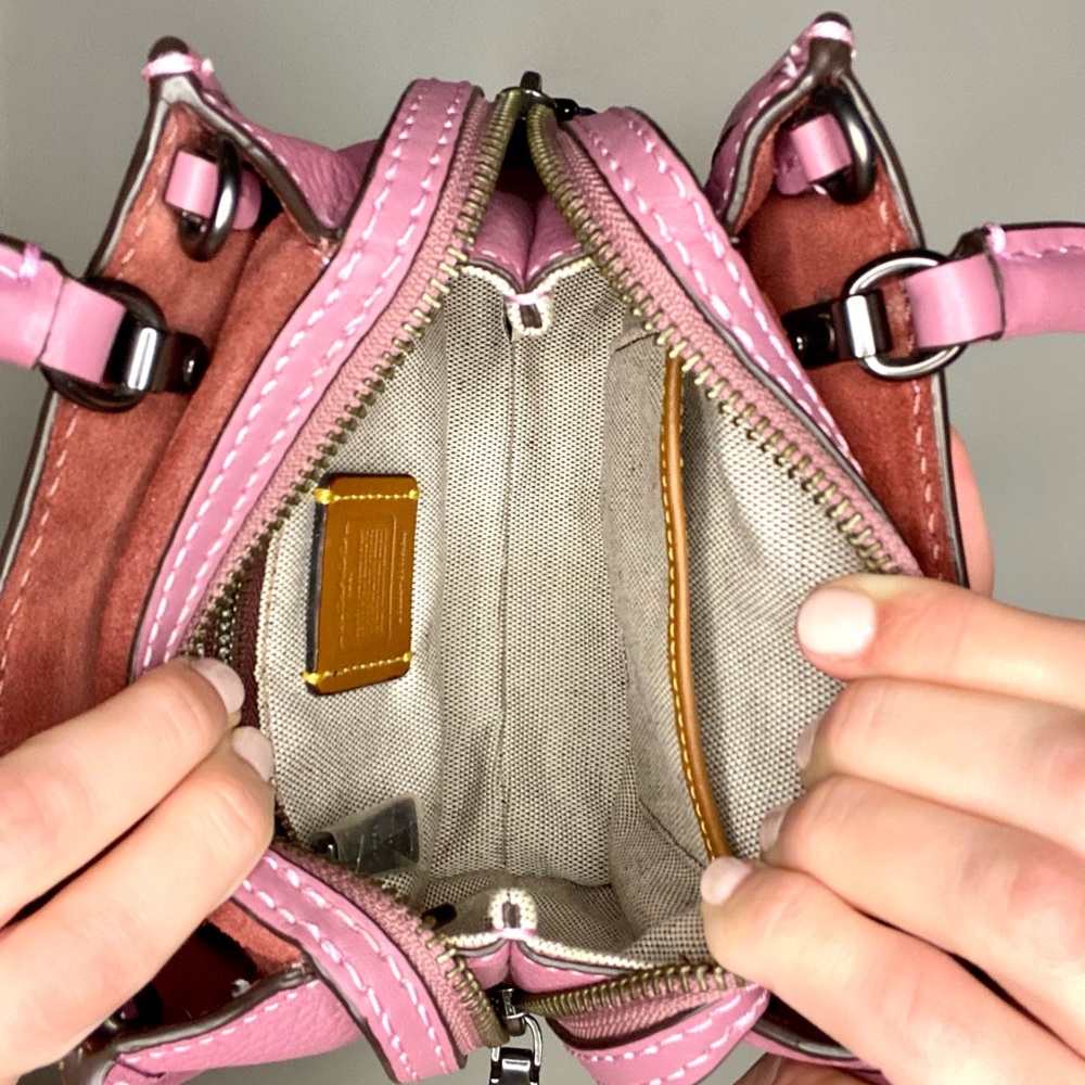🌸 Coach Rogue 17 Crossbody in Rose Pink 🌸 - Picture 8 of 12